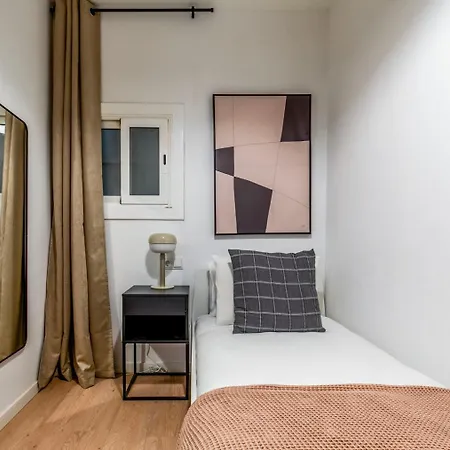 公寓 Blueground La Dreta De Leixample Balcony Bcn-130