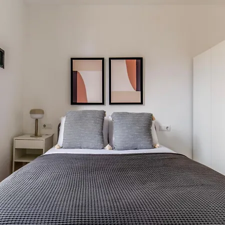 公寓 Blueground La Dreta De Leixample Balcony Bcn-130