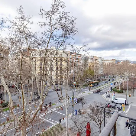 公寓 Blueground La Dreta De Leixample Balcony Bcn-130